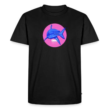 Chark - T-shirt Premium bio Homme - noir - Devant - Nico (187cm)