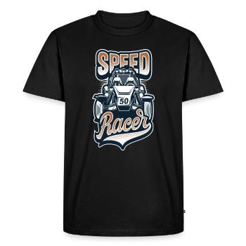 Car Racing - Race Cars - Sports Cars - Men's Premium Organic T-Shirt - black - Front - Nico (187cm)