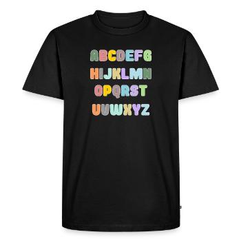 MISTRESS. THANK YOU. THANK YOU MISTRESS. MISTRESS - Men's Premium Organic T-Shirt - black - Front - Nico (187cm)