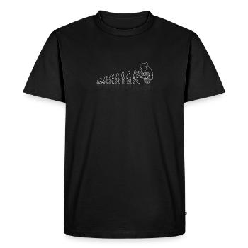 RPG Evolution Gaming Gift idea for Tabletop - Men's Premium Organic T-Shirt - black - Front - Nico (187cm)