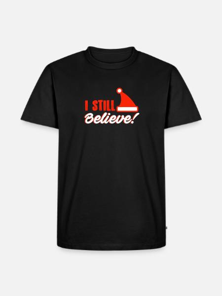 Santa Claus - Men's Premium Organic T-Shirt - black