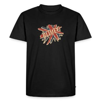 Cadeau d'argot britannique drôle pour les anglophiles: Blimey - T-shirt Premium bio Homme - noir - Devant - Nico (187cm)