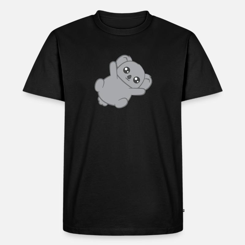 Koala - Koalas - Koalafan - Koalababy - Geschenk - Männer Premium Bio T-Shirt - Schwarz