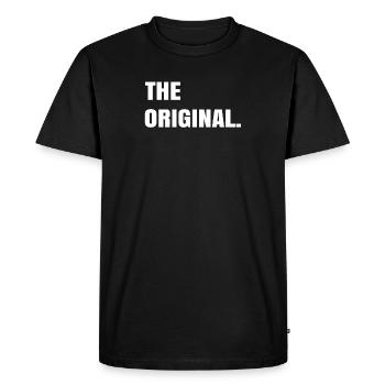 L’original. - T-shirt Premium bio Homme - noir - Devant - Nico (187cm)