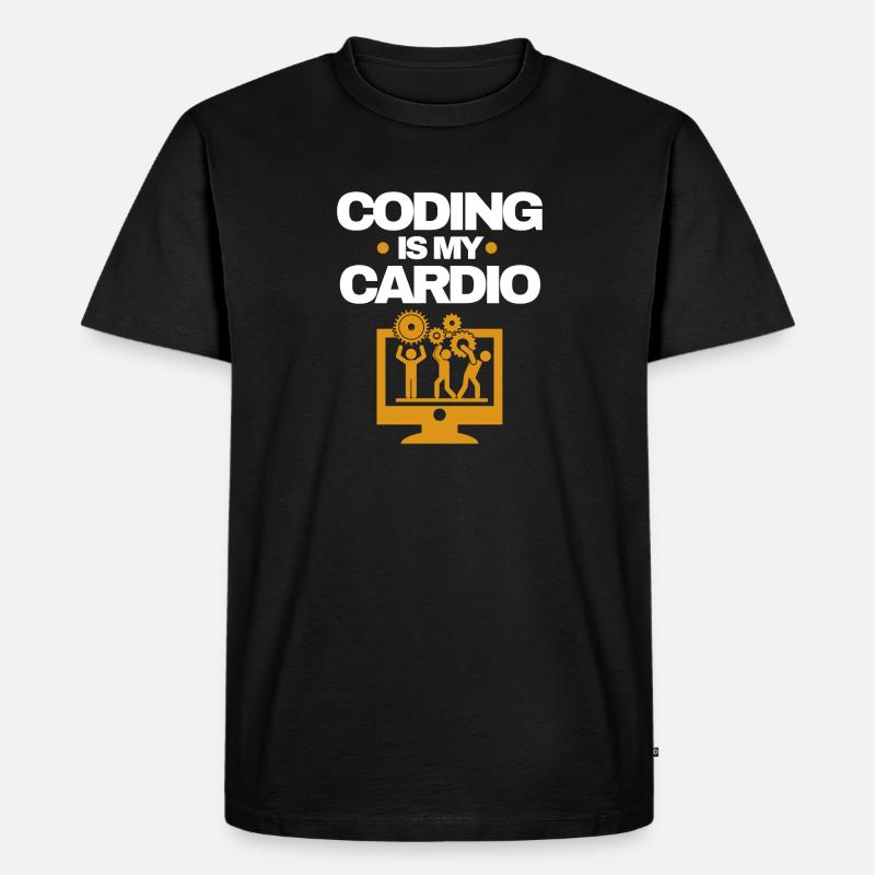 Software Developer - Men's Premium Organic T-Shirt - black