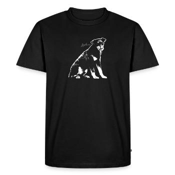 Jagdterrier - T-shirt Premium bio Homme - noir - Devant - Nico (187cm)