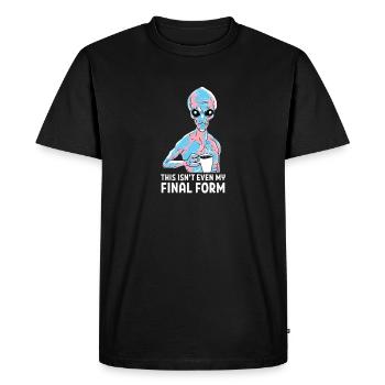 Transgenre drôle trans fierté cadeau nonbinary - T-shirt Premium bio Homme - noir - Devant - Nico (187cm)