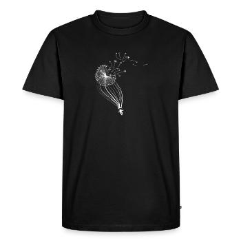 Skydiver Funny Sky Diver - Men's Premium Organic T-Shirt - black - Front - Nico (187cm)