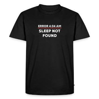 Funny Programming Programmers Developers Coders - Men's Premium Organic T-Shirt - black - Front - Nico (187cm)