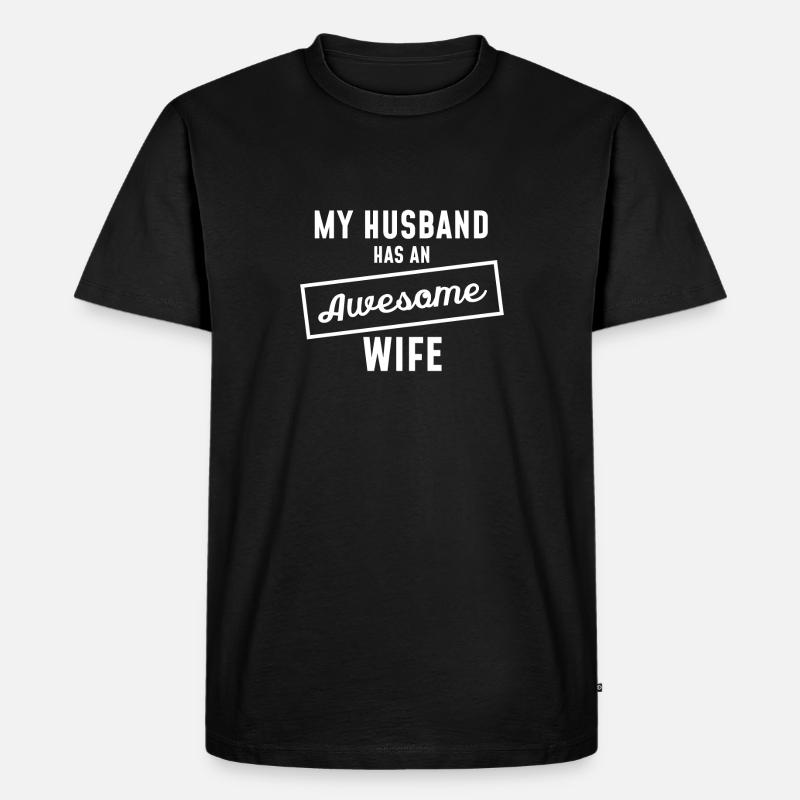 Ehe - Männer Premium Bio T-Shirt - Schwarz