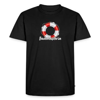 Lifeguard lifeguard - Men's Premium Organic T-Shirt - black - Front - Nico (187cm)