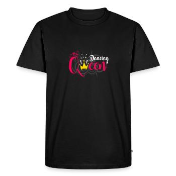 Dancing Queen Dancing Dance Class Dancer Gift - T-shirt Premium bio Homme - noir - Devant - Nico (187cm)