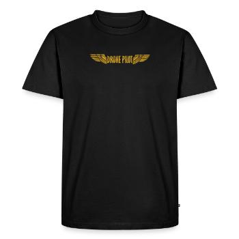 Drone Pilot - pilote de drone - T-shirt Premium bio Homme - noir - Devant - Nico (187cm)