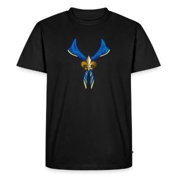 Boy Scout Scout Boy Scout Costume Lily Knot - T-shirt Premium bio Homme - noir - Devant - Nico (187cm)