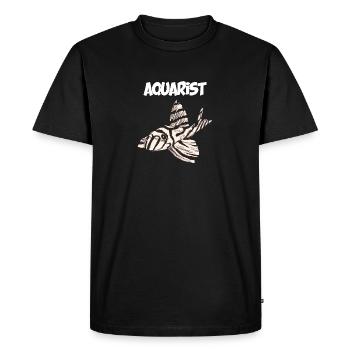 Aquarist Aquarium Poisson - T-shirt Premium bio Homme - noir - Devant - Nico (187cm)