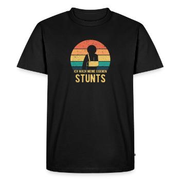 Gypsum arm recovery wishes arm broken arm - Men's Premium Organic T-Shirt - black - Front - Nico (187cm)