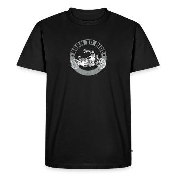 Triker Trike Moto Triketour Tricycles Motorsport - T-shirt Premium bio Homme - noir - Devant - Nico (187cm)