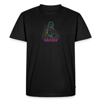 Jesus Holy Smokes Christian - Men's Premium Organic T-Shirt - black - Front - Nico (187cm)