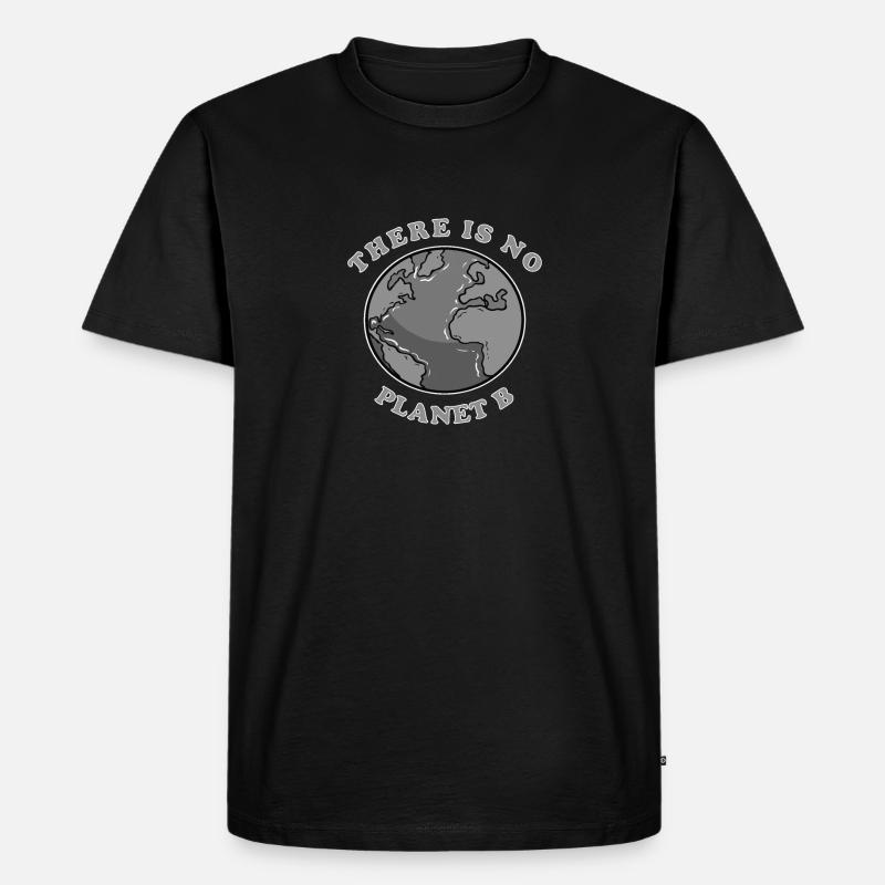 Nachhaltigkeit - Männer Premium Bio T-Shirt - Schwarz