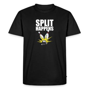 Bowling Pin I Bowling Team I Bowling Split se produit - T-shirt Premium bio Homme - noir - Devant - Nico (187cm)