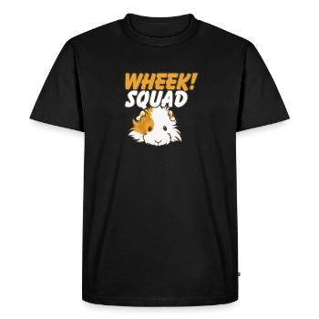 Pet Lover I Furry Potato I Cute Guinea Pig I - Men's Premium Organic T-Shirt - black - Front - Nico (187cm)