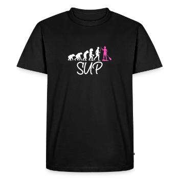 Stand Up Paddling Paddle Board SUP Board Evolution - Men's Premium Organic T-Shirt - black - Front - Nico (187cm)