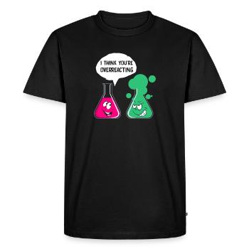 Drôle de motif de chimiste pour les nerds geeks cadeau - T-shirt Premium bio Homme - noir - Devant - Nico (187cm)