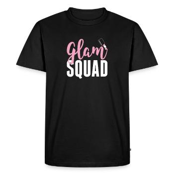 Glam Squad Funny Makeup Cheer - T-shirt Premium bio Homme - noir - Devant - Nico (187cm)