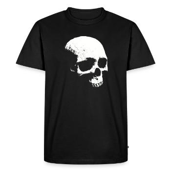 SKULL - T-shirt Premium bio Homme - noir - Devant - Nico (187cm)