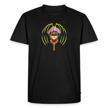 ACID LSD Coloré Psychédélique Voyage Dream Billets - T-shirt Premium bio Homme - noir - Devant - Nico (187cm)