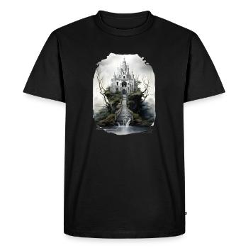 Gothic Art - Men's Premium Organic T-Shirt - black - Front - Nico (187cm)