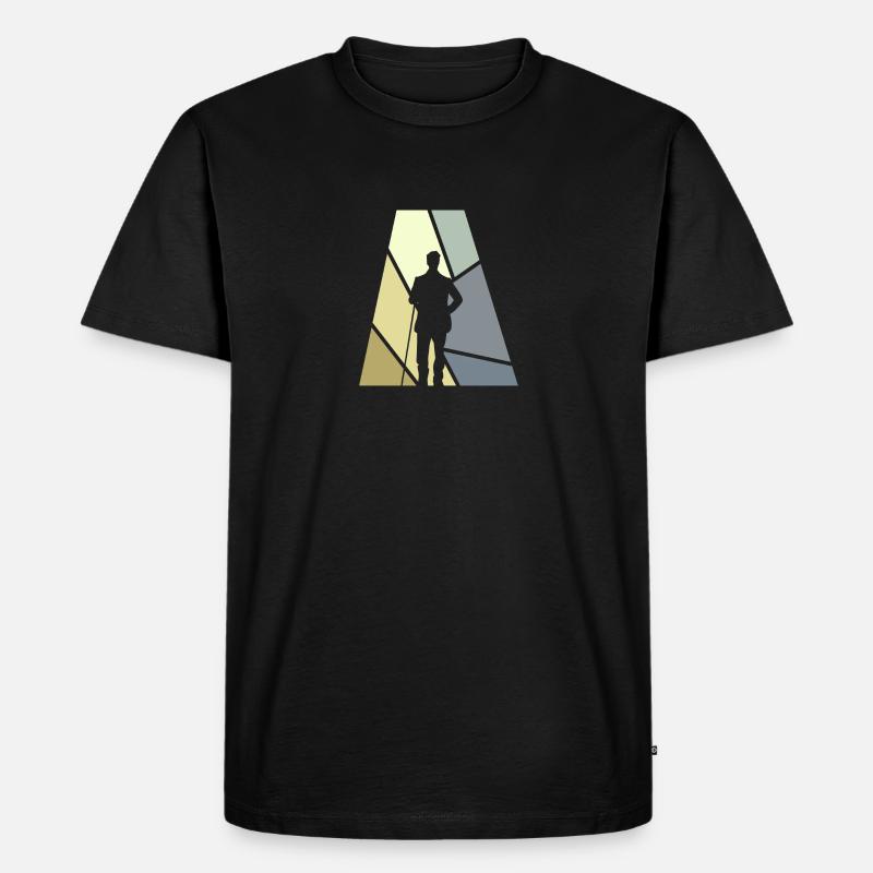 Billard Billardkugel Billard - Männer Premium Bio T-Shirt - Schwarz