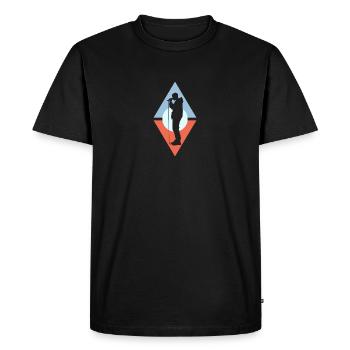 Beatbox DJ Djing - T-shirt Premium bio Homme - noir - Devant - Nico (187cm)