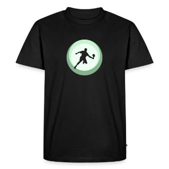 Joueur de pickleball Jeu de pickleball Sports de balle - T-shirt Premium bio Homme - noir - Devant - Nico (187cm)