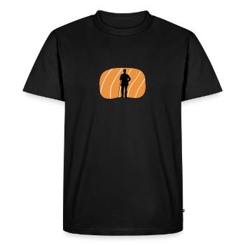 Joueur de billard Joueur de billard boule de billard - T-shirt Premium bio Homme - noir - Devant - Nico (187cm)