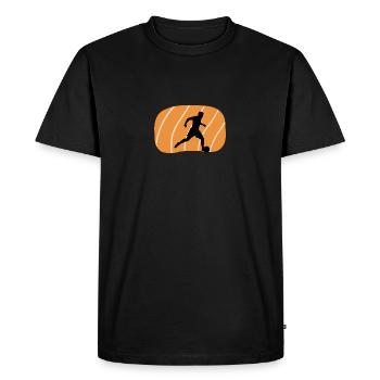 Ballon de plage Beach Soccer Beach Soccer - T-shirt Premium bio Homme - noir - Devant - Nico (187cm)