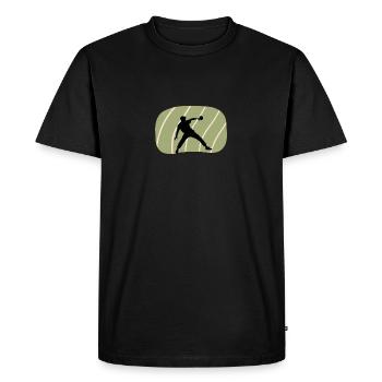 Table Tennis Tennis Tennis - Men's Premium Organic T-Shirt - black - Front - Nico (187cm)