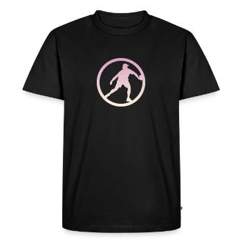 Raquette de pickleball Pickleball Ball Sports - T-shirt Premium bio Homme - noir - Devant - Nico (187cm)