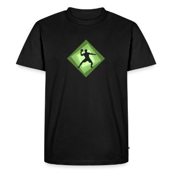 Table tennis Tennis Tennis - Men's Premium Organic T-Shirt - black - Front - Nico (187cm)