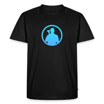 Car mechanic hobbyist workshop - Men's Premium Organic T-Shirt - black - Front - Nico (187cm)