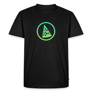 Mouse Mouse Burger - Men's Premium Organic T-Shirt - black - Front - Nico (187cm)