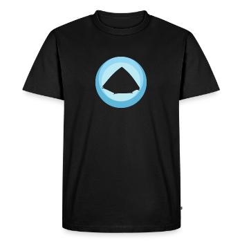 Camper Camper Tents - Men's Premium Organic T-Shirt - black - Front - Nico (187cm)