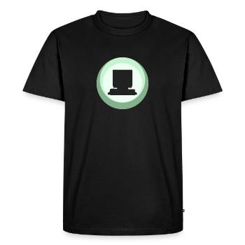 Computer Informatics Online - Men's Premium Organic T-Shirt - black - Front - Nico (187cm)
