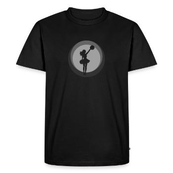 Girlie Pom-pom girl Girlie - T-shirt Premium bio Homme - noir - Devant - Nico (187cm)