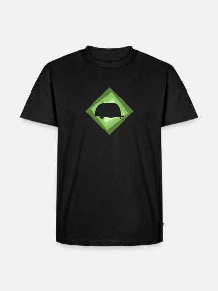 RV Camping Caravan Caravan - Men's Premium Organic T-Shirt - black