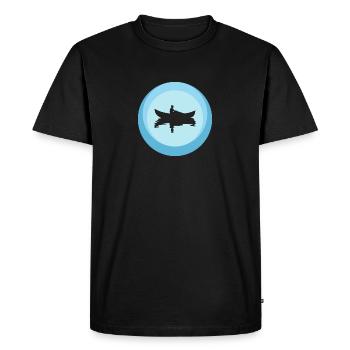 Canoe Paddling Canoe - Men's Premium Organic T-Shirt - black - Front - Nico (187cm)