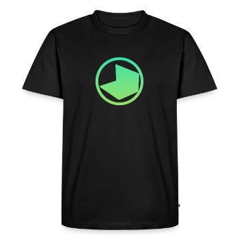 Blogging Blogging Blogueur - T-shirt Premium bio Homme - noir - Devant - Nico (187cm)