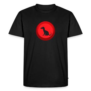 Cryptozoologie Licorne Mythique - T-shirt Premium bio Homme - noir - Devant - Nico (187cm)