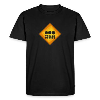 Numismatics Coins Coin Science - Men's Premium Organic T-Shirt - black - Front - Nico (187cm)