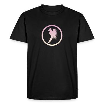 Calopsitte oiseau calopsitte - T-shirt Premium bio Homme - noir - Devant - Nico (187cm)
